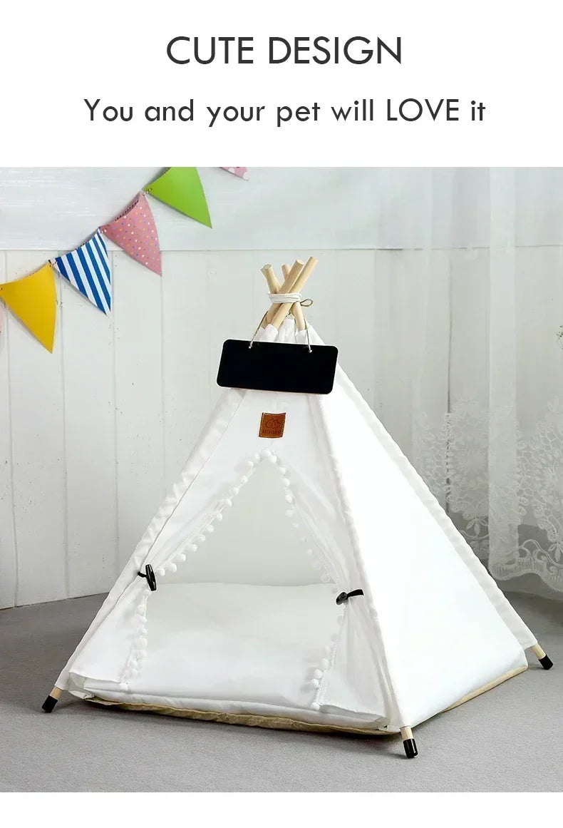 Tent House with Cushion – Cozy Indoor Hideaway