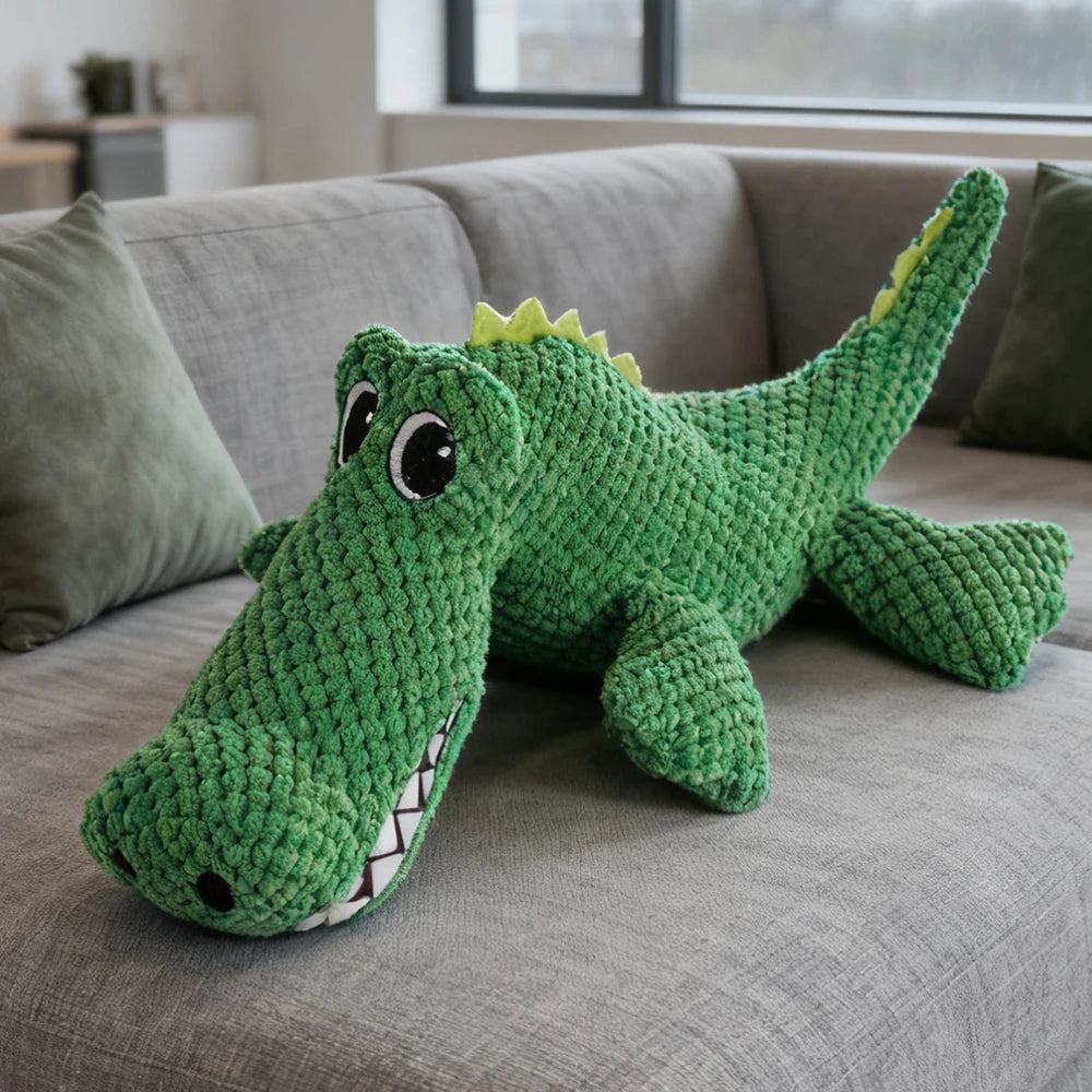 Chew-Resistant Plush Squeaky Toy