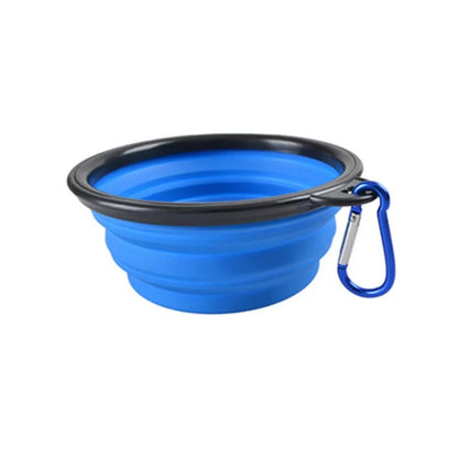 Portable Foldable Pet Food & Water Bowl
