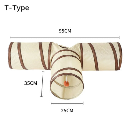 Foldable Pet Tunnel – Interactive Play Tube