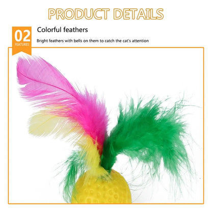 Cat Toy Variety Pack – Interactive Balls, Teasers & Sisal Mouse Set