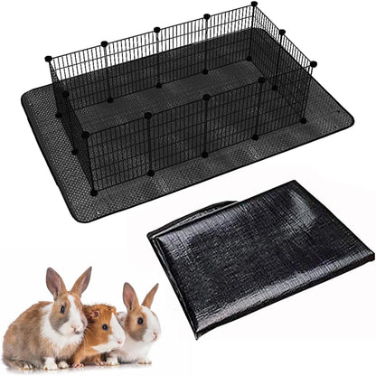 Waterproof Rabbit Playpen Mat – Washable Cage Liner