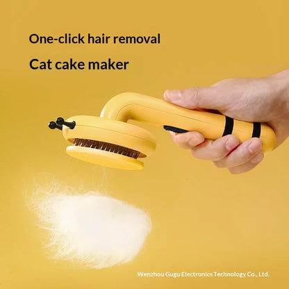 Self-Cleaning Pet Grooming Brush – Deshedding Comb for Dogs & Cats