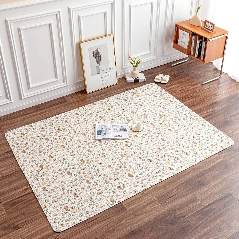 Cotton Rabbit Floor Mat – All-Season Comfort Sleeping Pad
