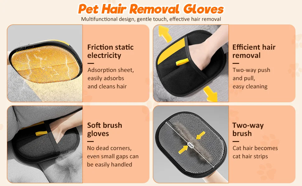 Pet Hair Removal Glove