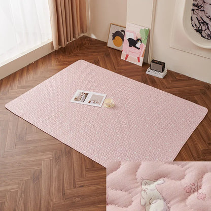 Cotton Rabbit Floor Mat – All-Season Comfort Sleeping Pad