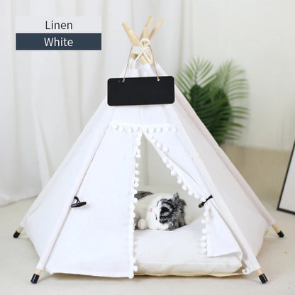 Tent House with Cushion – Cozy Indoor Hideaway