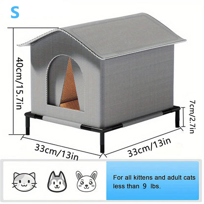 Waterproof Outdoor Stray Cat House