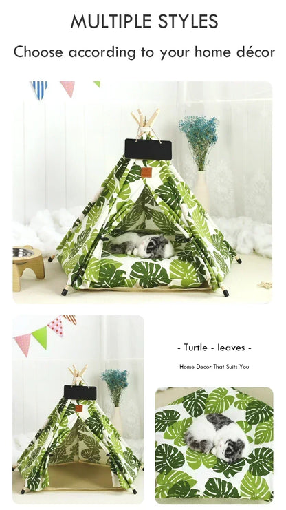Tent House with Cushion – Cozy Indoor Hideaway